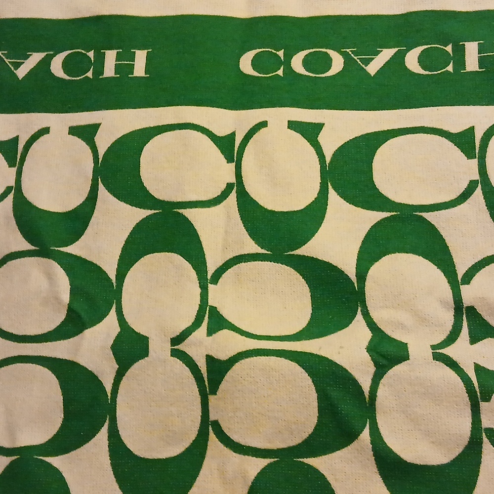 COACH THROW BLANKET